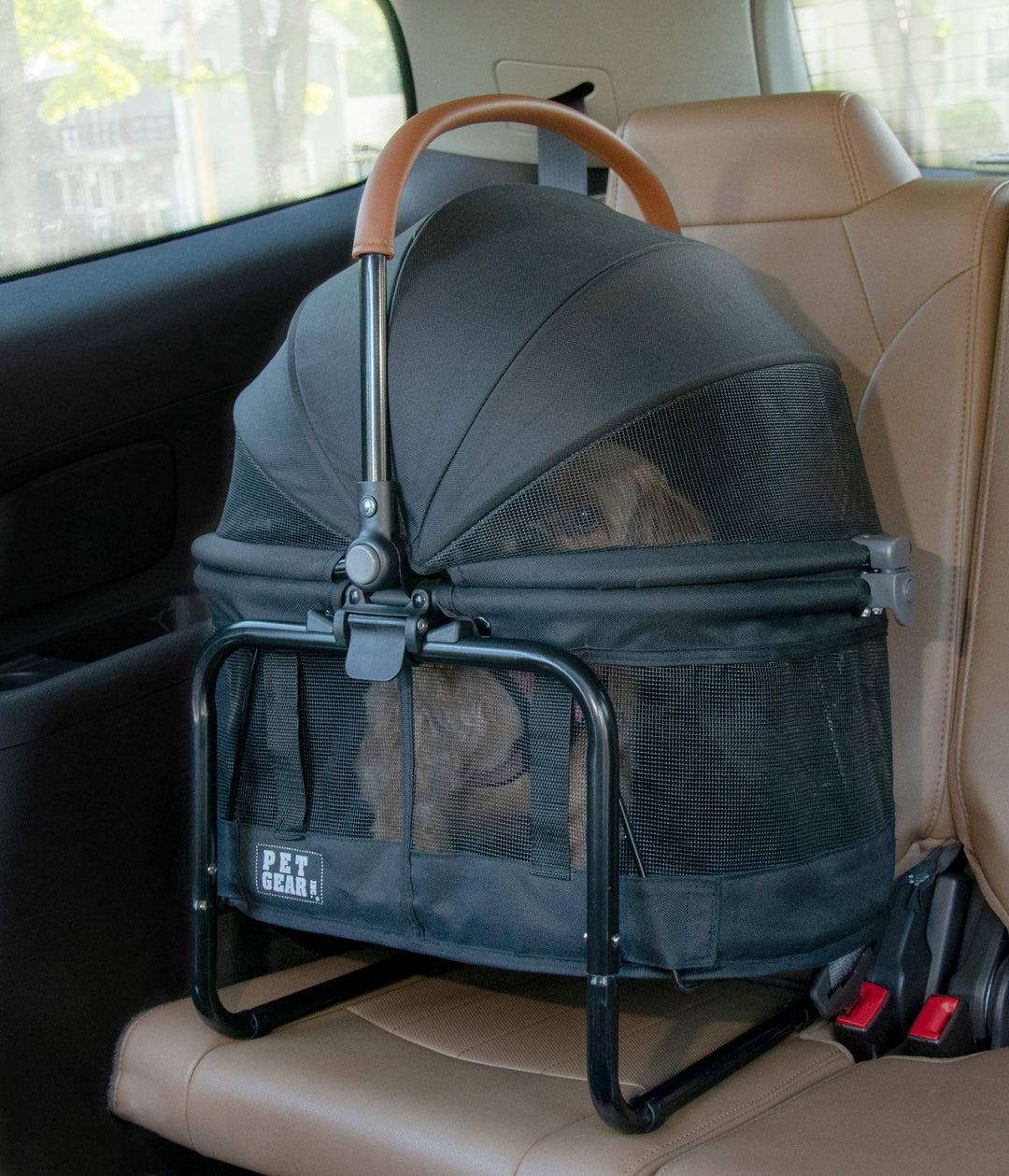 , A Vermont Family Owned Company Since 1936, 3-in-1 Travel System, View 360 Stroller Converts to Carrier and Booster Seat with Easy Click N Go Technology, for Small Dogs &amp; Cats, 4 Colors