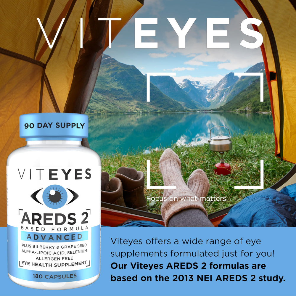 Viteyes AREDS 2 Advanced Eye Vitamins, Macular Support 