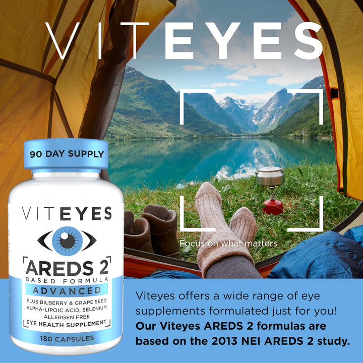 Viteyes AREDS 2 Advanced Eye Vitamins, Macular Support 