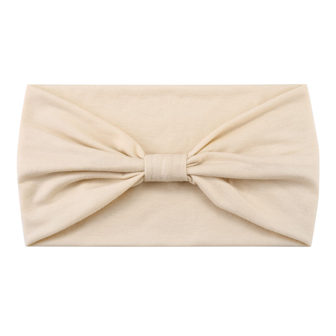 4 Pack Women Elastic Turban Head Wrap Headband Twisted Hair Band H1 (4 Color Pack F)