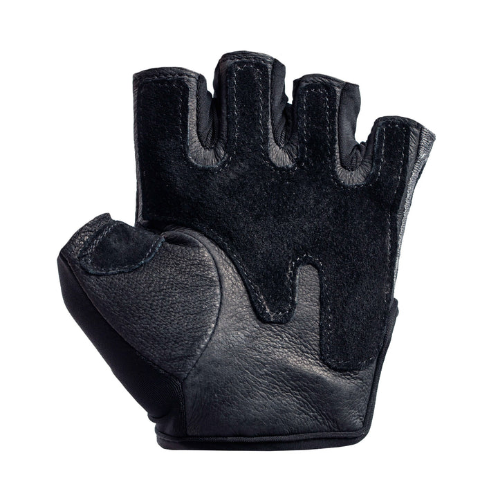 Women&#39;s Pro Gloves with Vented Cushioned Leather Palm for Weightlifting, Training, Fitness, and Gym Workouts Small