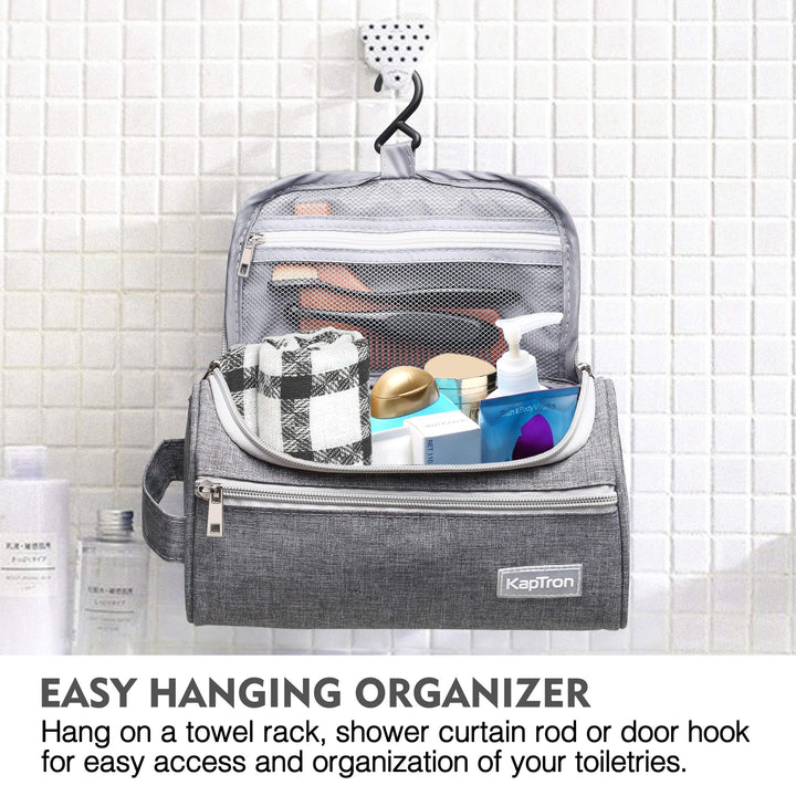 Travel Toiletry Bag ââ‚¬â€œ Small Portable Hanging Cosm
