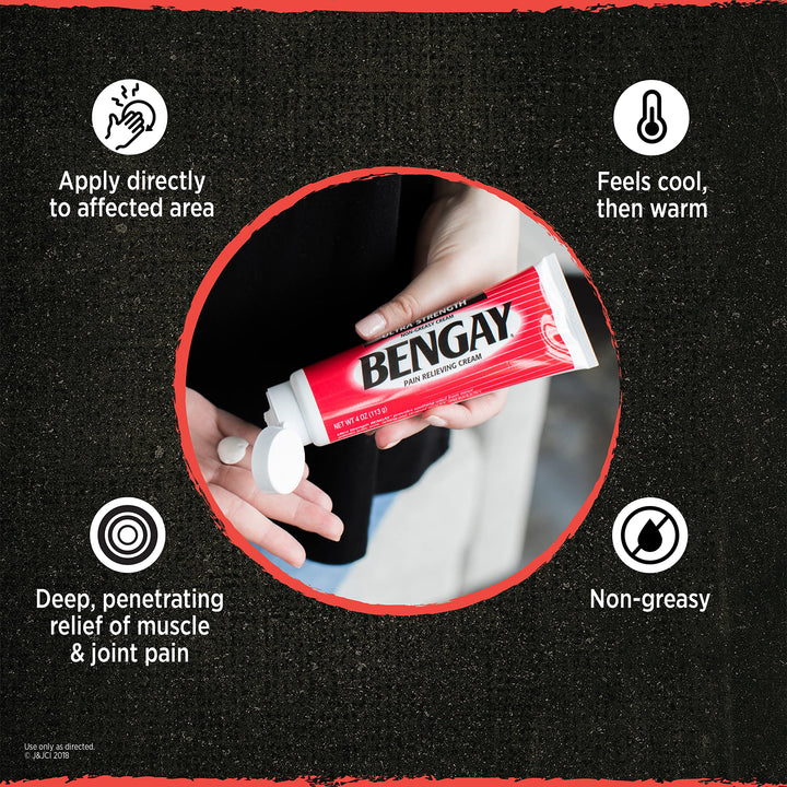 Ben Gay Ultra Strength Bengay Topical Pain Relief Cream