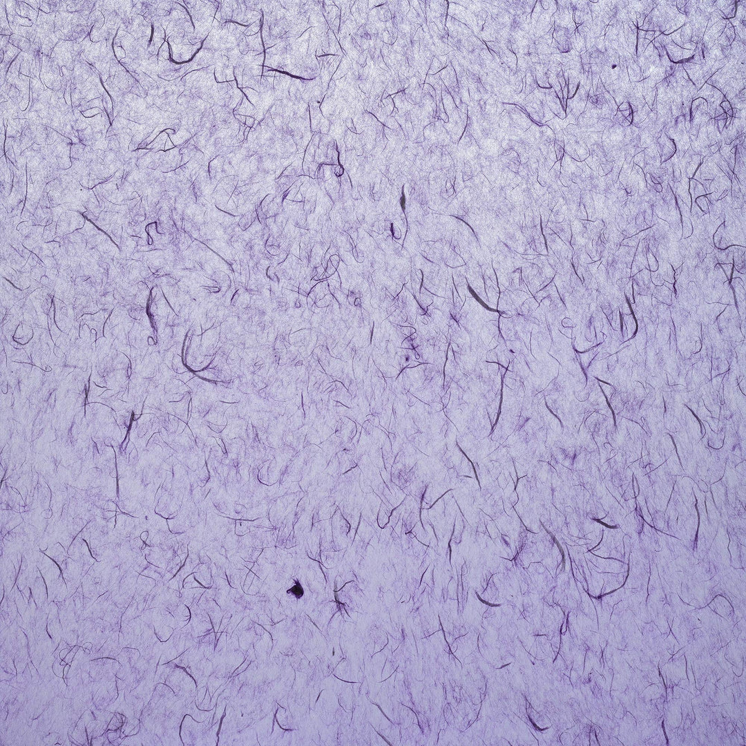 Korean Mulberry Paper HanJi Natural Fiber Texture Gift Wrapping Packaging Decorative Wallpaper UnYong-Ji Roll Light Purple 54Cm x 20m (21.3 x 787.4 Inches)