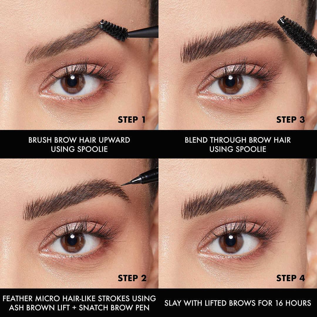 Lift &amp; Snatch Eyebrow Tint Pen, Ash Brown