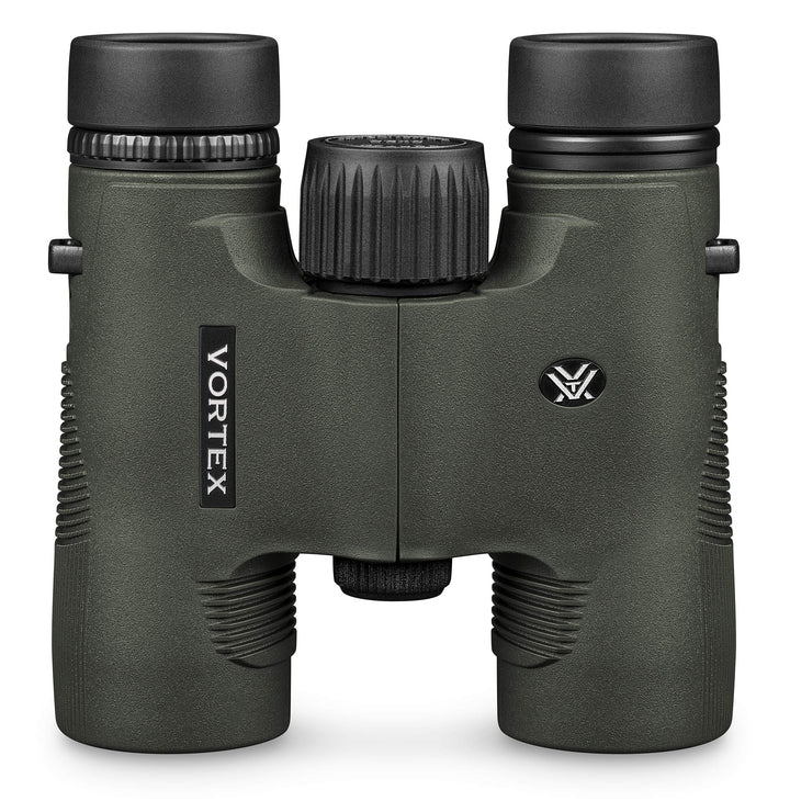Optics Diamondback HD 10x28 Binoculars - HD Optical System, Non-slip Grip, Waterproof, Fogproof, Shockproof, Included Carry Case - Unlimited, Unconditional Warranty