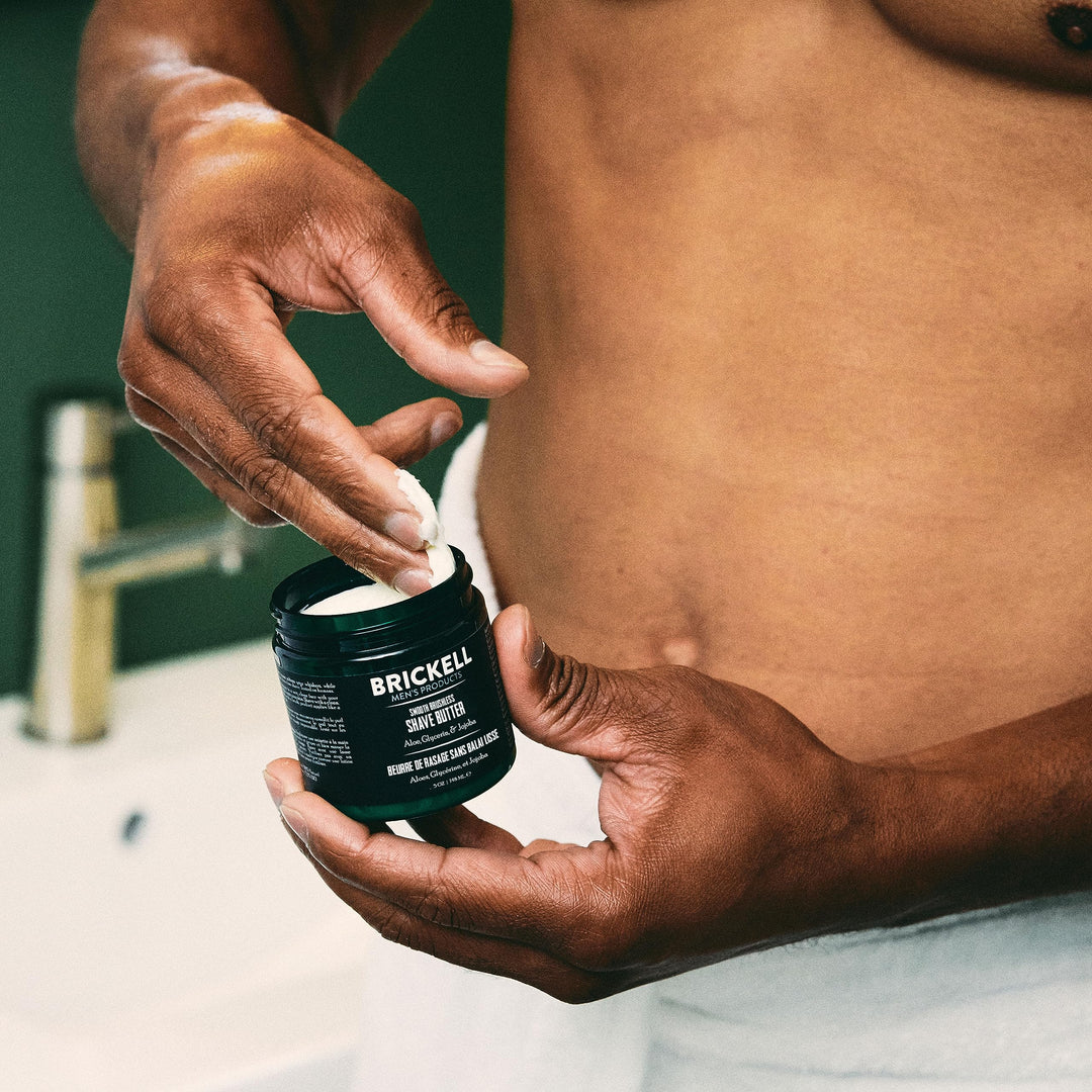Brickell Men&#39;s Smooth Brushless Shave Cream, 5 Oz