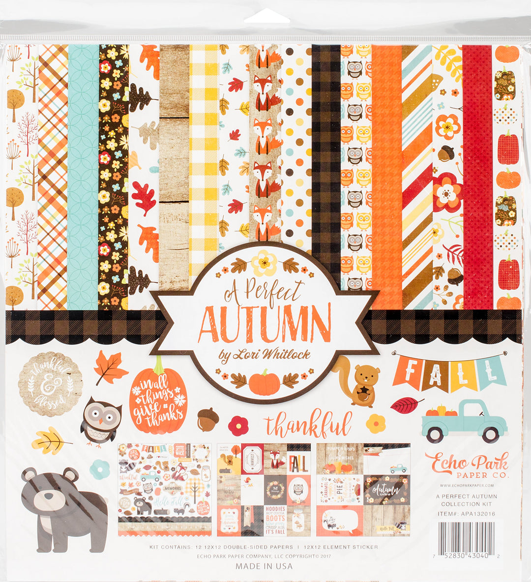 A Perfect Autumn: Collection Kit, 12-x-12-Inch