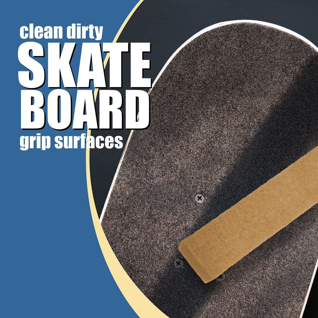 Abrasive Belt • Sheet • Disc • Skateboard • Grip Tape Cleaning Stick Made from Natural Rubber • Woodworking • Carpentry • Crafts • Eraser Stick 1-1/2 inch x 1-1/2 inch x 8 inches Long (Small)