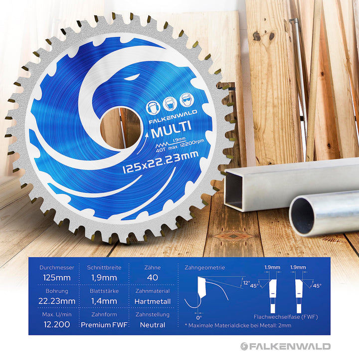 Angle Grinder disc 5 inch Multi-Material - Angle Grinder Carving disc for Wood, Aluminum, Metal 5”x7/8” - Cutting Discs for Angle Grinder
