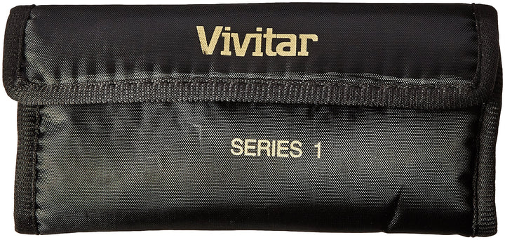 Vivitar +1 +2 +4 +10 Close-Up Macro Filter Set with Pou