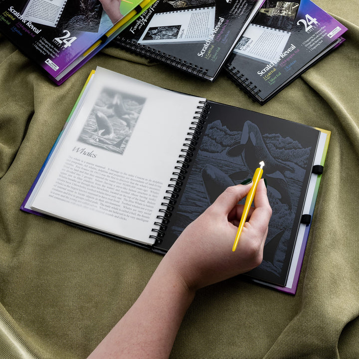 Royal &amp; Langnickel Royal and Langnickel Engraving Art Booklet, Wildlife of The World