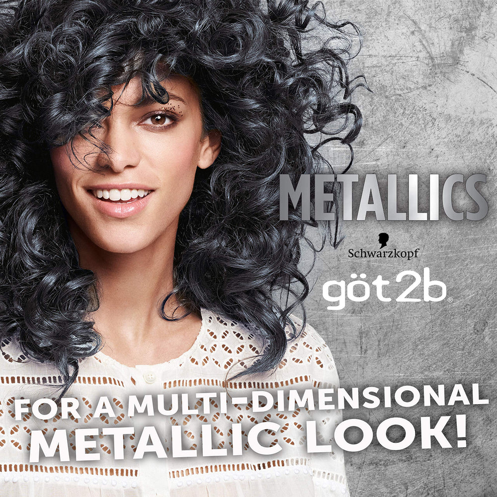 Metallic Permanent Hair Color, M73 Smoky Steel