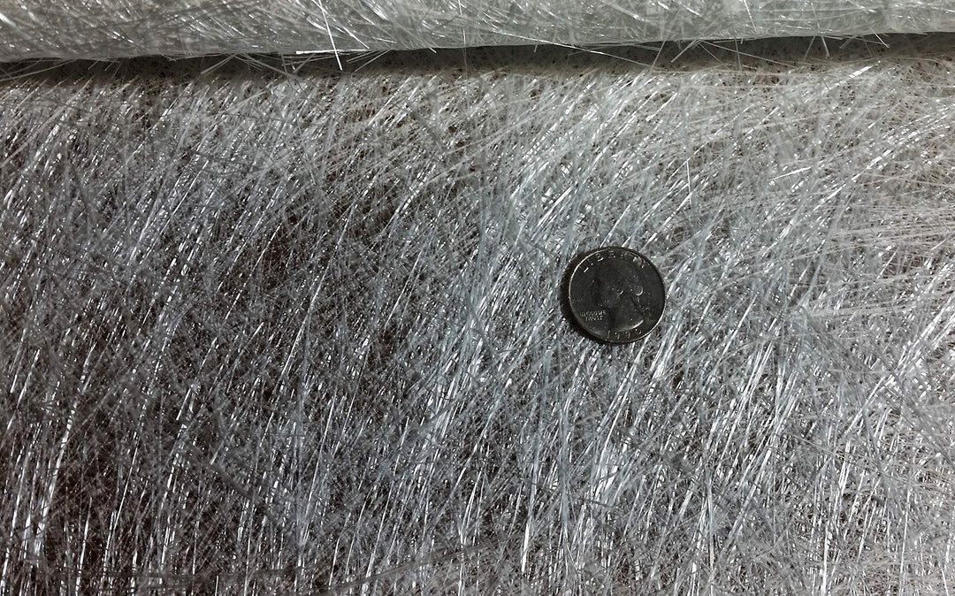 1.5 Oz. Fiberglass Chopped Strand Mat - 3 Yards X 50 Wide for Hand Layup, Vacuum Bagging or Molding Composites with Epoxy, Polyester or Vinyl Ester Resins