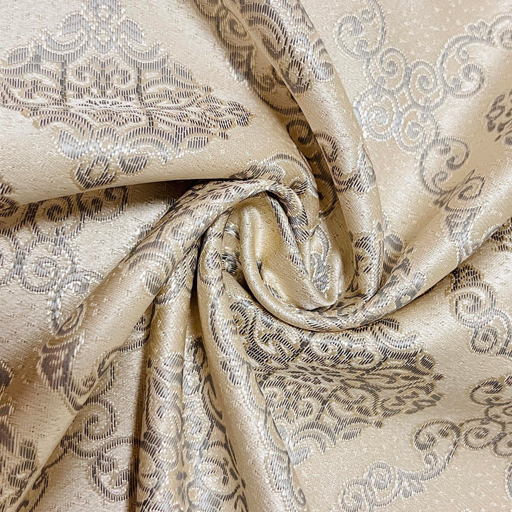 Nightstand Tablecloth,Farmhouse Tablecloth,Side Table Cover,Table Cloth for Bedside Table/Nightstand/Tea Table/Flower vase Table,Table Dustcover Doilies for Furniture (31 * 31 inch, Gold)