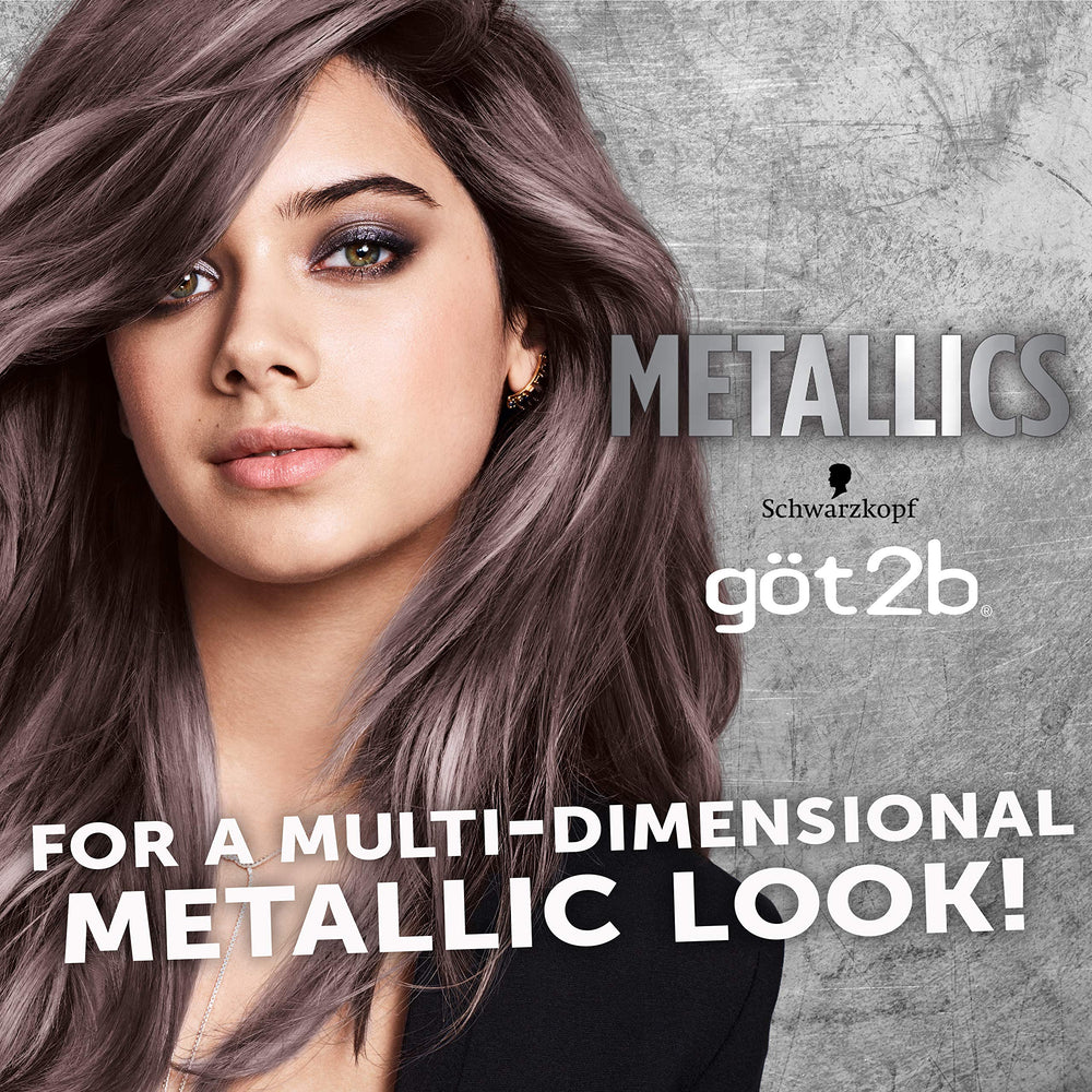 Got2b Metallic Permanent Hair Color, M83 Urban Mauve, 1 Count