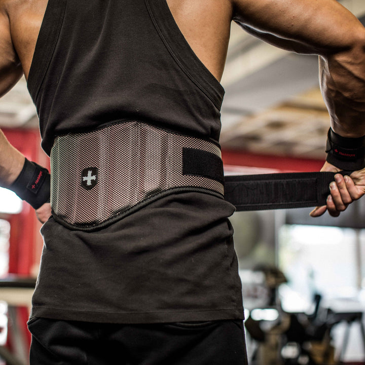 Men&#39;s Firm Fit 7.5-Inch Contoured Weightlifting Belt, Medium , Black
