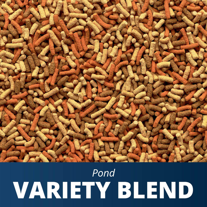 Pond Variety Blend, Pond Fish Food, for Goldfish and Koi Yellow 2.25 Pound (Pack of 1)