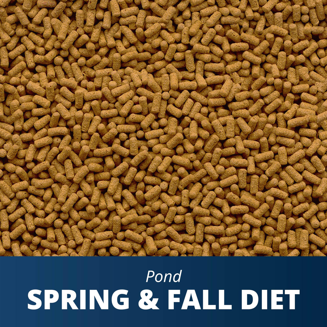 Pond Spring And Fall Diet 3.08 Pounds, Pond Fish Food, For Goldfish And Koi, 7 L