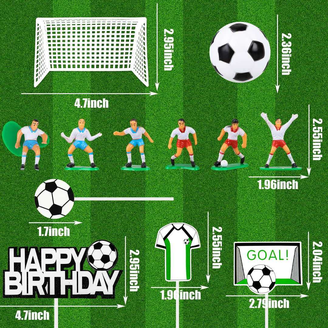 Soccer Ball Cake Topper Decorations For Theme Party, Fo