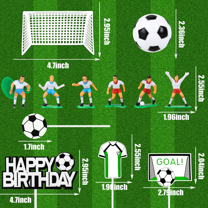 Soccer Ball Cake Topper Decorations For Theme Party, Fo
