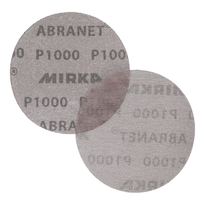 Abranet Net Disc / 5 inch/Grit 1000 / Sandpaper sanding discs Hook and Loop / 50 pcs / 9A-232-1000