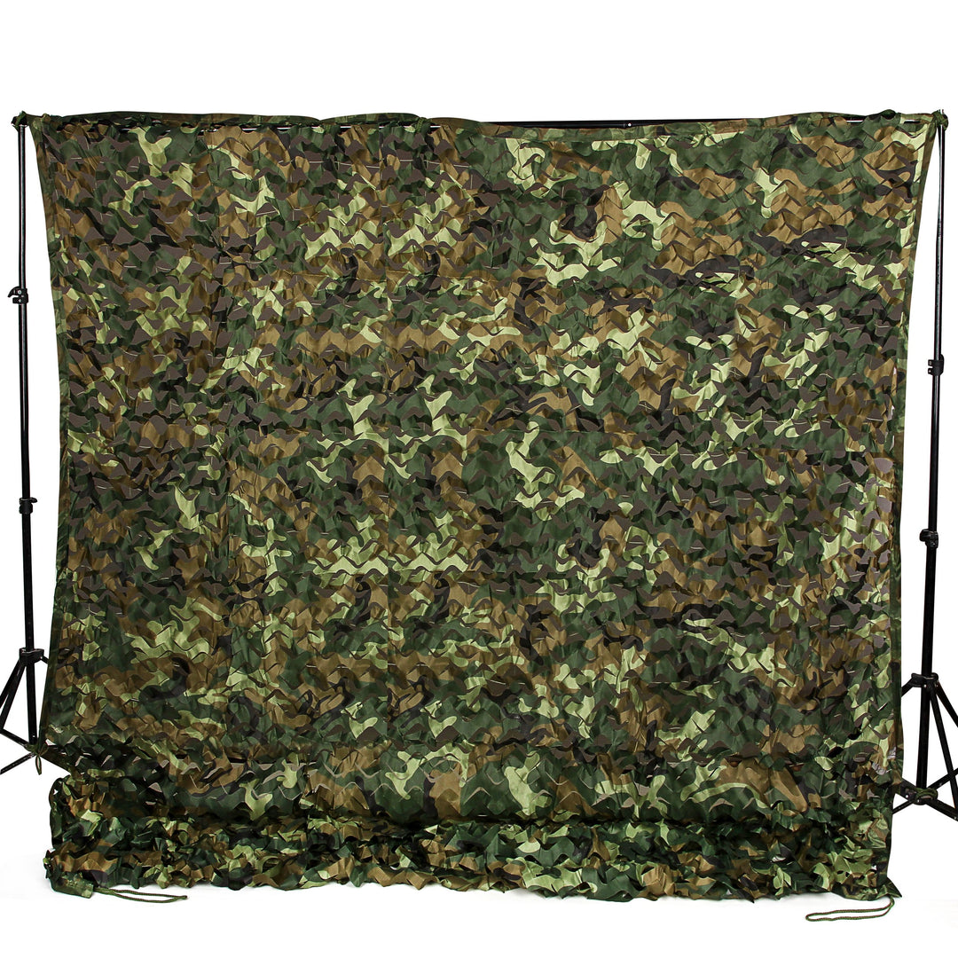 Camo Netting, 6.5ft x 20ft 2m x 6m Woodland Camouflage Net for Hunting Blind Sunshade Camping Watching Hide Airsoft Shooting Military Theme Party Decorations Privacy Fence Screen