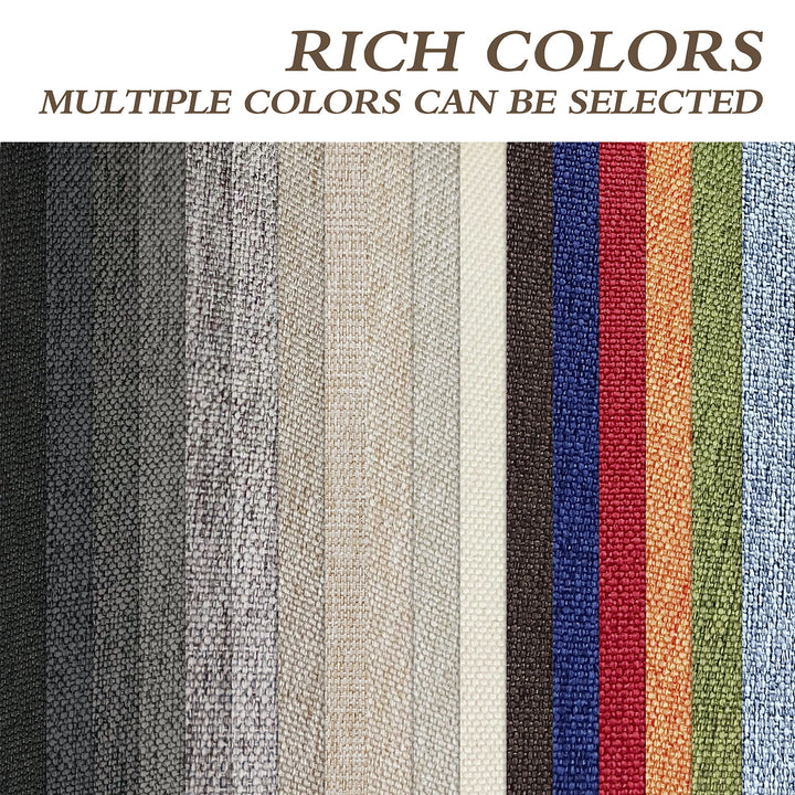 Linen Fabric Iron-on Repair Patch, Inside&amp;Outside Fabric Repair Patch, 3x60 with Backing Glue Linen Repair Decorative Patch kit (Cream-Gray)