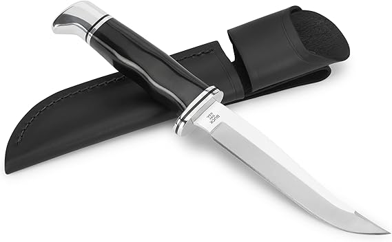 Buck Knives 105 Pathfinder Fixed Blade Knife with Leather Sheath