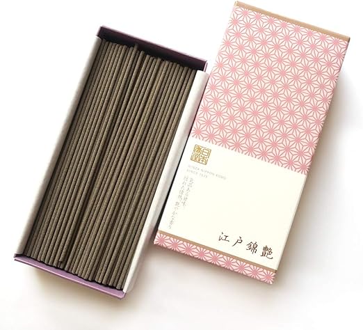 nippon kodo Aroma Bliss - Edo Sensual (Approx. 220 Sticks), Edo Nishiki, Japanese Quality Incense, Since 1575
